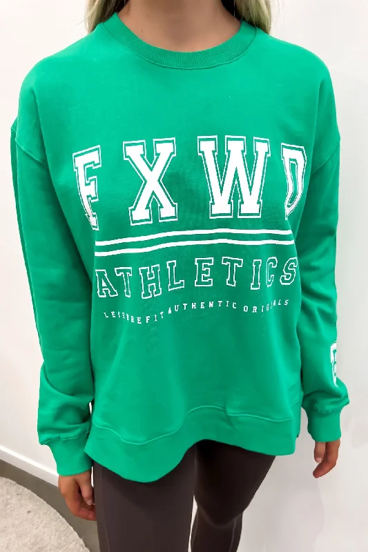 Athletics Crew Green