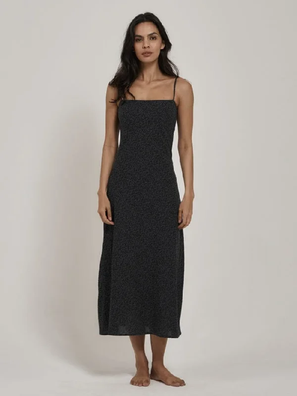 Briar Mid Length Dress - Petrol