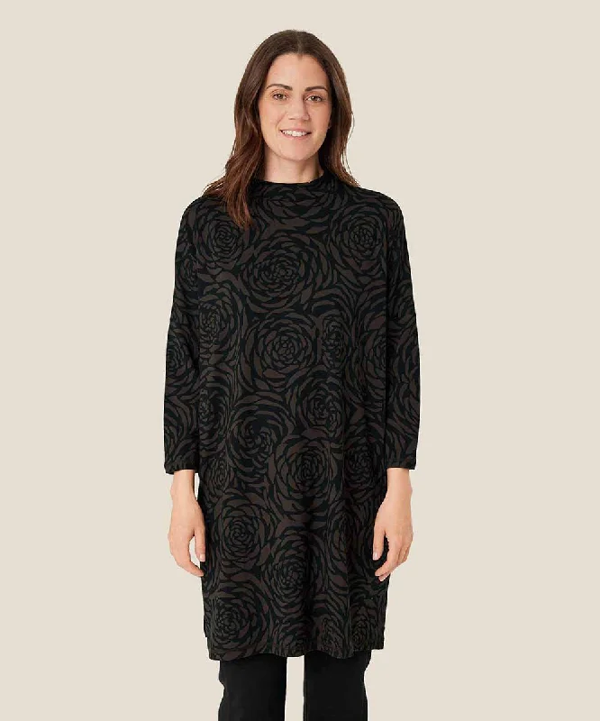 Gretha Mock Neck Tunic