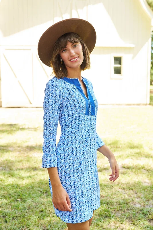 Sullivan's Island Embroidered Tunic Dress