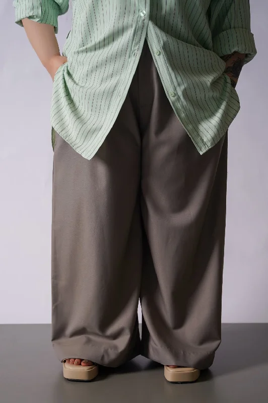 CURVE WIDE PANTS