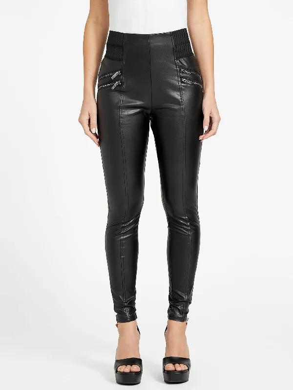 Kenny Faux-Leather Leggings