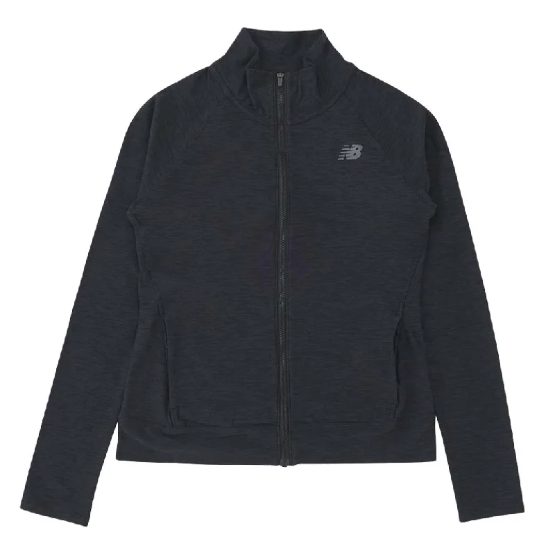 New Balance - Women Space Dye Track Jacket (WJ11466 BK)